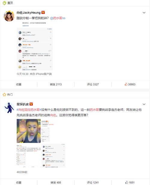 全網沸騰向佐回應藥水哥 聽說你能一拳把我干碎
